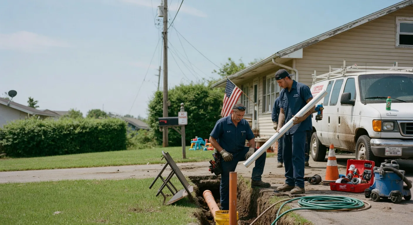 Sewer Line Inspection in Custer City, PA